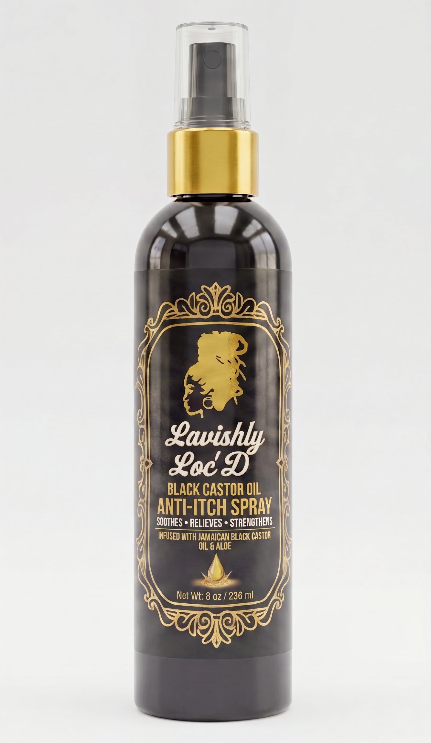 Black Castor Oil Anti-Itch Spray