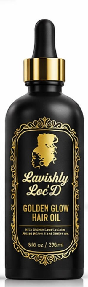 Lavishly_Loc'D Golden Glow Oil