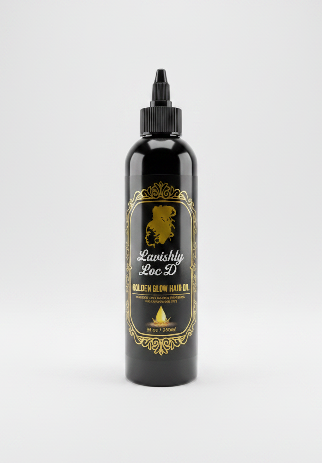 Lavishly_Loc'D Golden Glow Oil