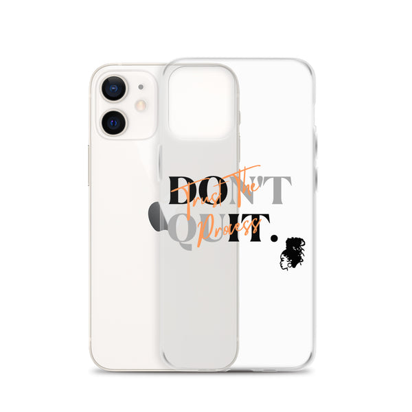 "Trust The Process" Clear Case for iPhone®