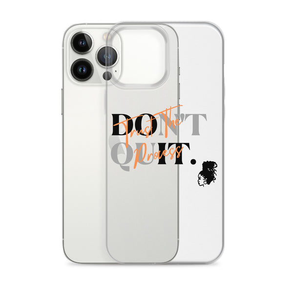 "Trust The Process" Clear Case for iPhone®