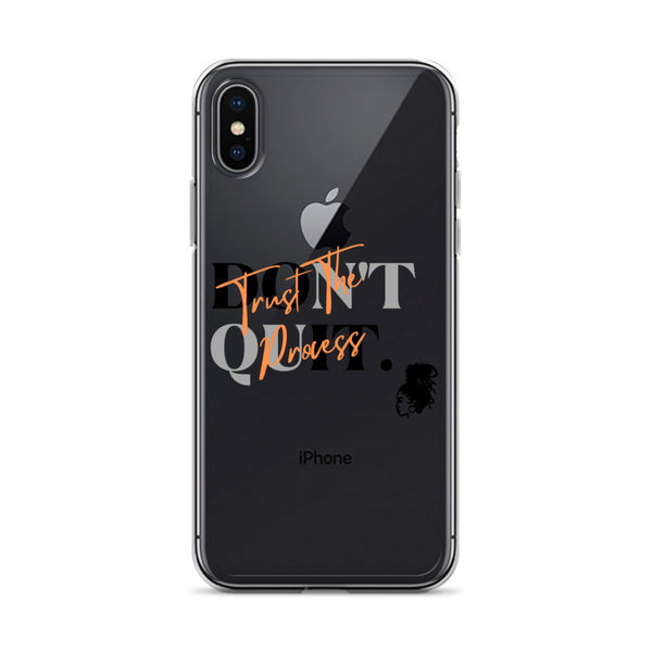 "Trust The Process" Clear Case for iPhone®