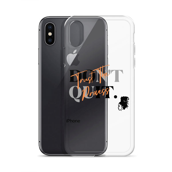 "Trust The Process" Clear Case for iPhone®