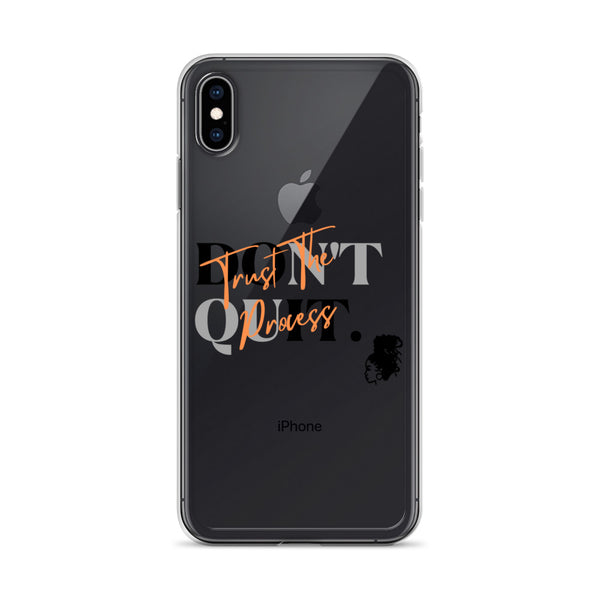 "Trust The Process" Clear Case for iPhone®