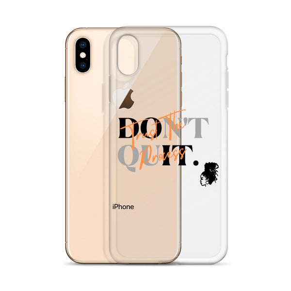 "Trust The Process" Clear Case for iPhone®